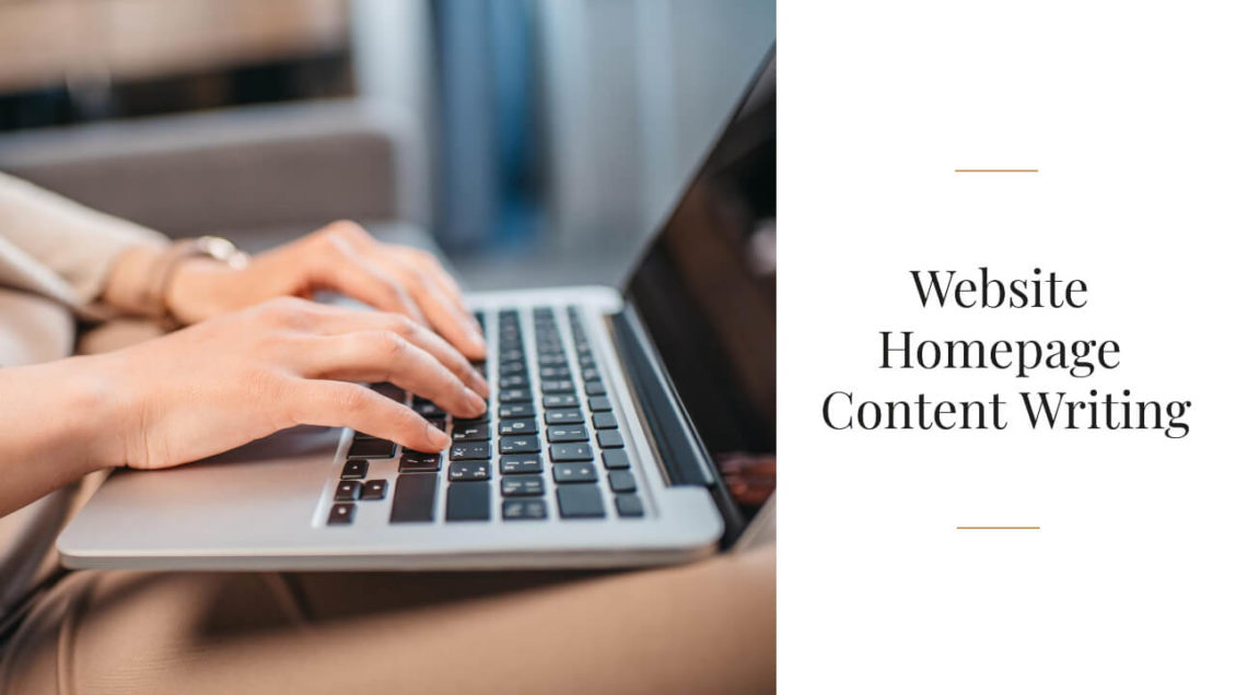 Website Homepage Content Writing